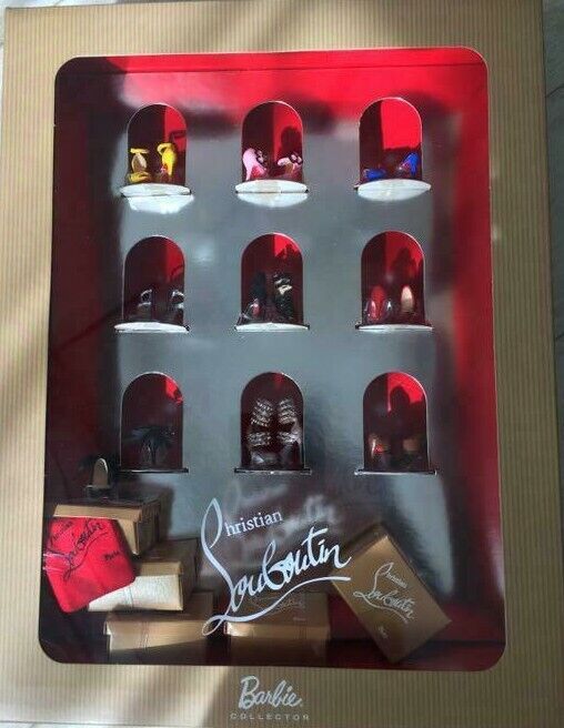 BARBIE Christian Louboutin collaboration Barbie shoes BARBIE Christian Louboutin collaboration Barbie shoes