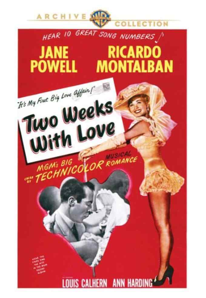 Due Settimane Con Love DVD (1950) - Jane Powell,Ricardo Montalban,Louis Calhern