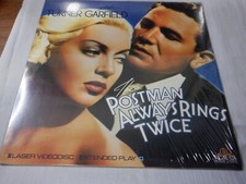 Laserdisc - Postman Always Rings Twice - New Sealed, Torn Cello