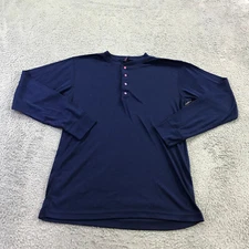 Patagonia Capilene Shirt Mens Medium Snap Henley Base Layer Made in USA Vintage