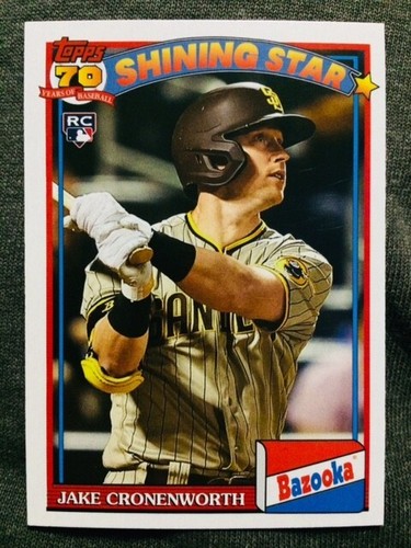 2021 Topps Archives Jake Cronenworth Rookie RC 1991 Bazooka Shining 