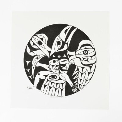 Modern 2018 Native Ticc-Yupii (Your Balance) Tim Paul Print