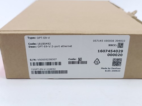 Danfoss 181B0492 OPT-E9-V, 2-Port Ethernet - Picture 9 of 9