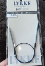Lykke ::Indigo Circular Needles:: 4 US 16 in
