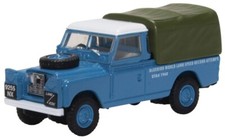 LAND ROVER SERIES II LWB CANVAS -BLUEBIRD LAND SPEED RECORD 1960 -  1:76  OXFORD