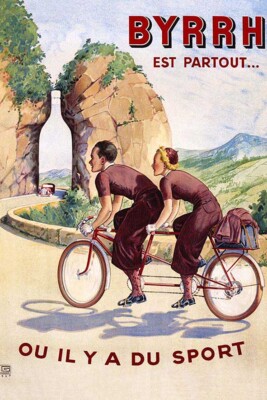Poster Manifesto Locandina Sport Ciclismo d'Epoca Stampa