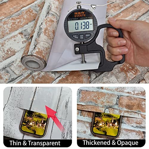 Brick Wallpaper Peel and Stick Wallpaper Brick Contact Paper for Walls