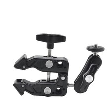 Camera Super Clamp Mountwith Magic Arm Action Camera Mount with 1/4"  3/8" S...