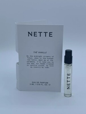 Nette The Vanille Eau De Parfum 3ml/0.10 fl. oz. Sample Spray New On Sample Card