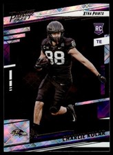 2022 Panini Prestige Xtra Points Charlie Kolar Rookie Baltimore Ravens #382