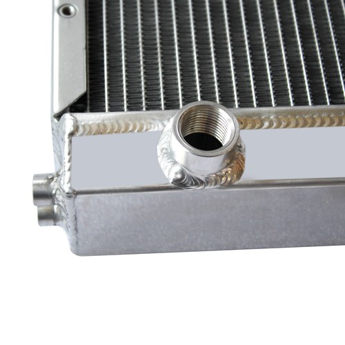 4 Row Aluminum Radiator For Dragster / Roadster Style Double Pass ALLOYWORKS - Zdjęcie 8 z 12