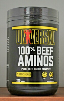 Beef Amino's 200's Universal Nutrition Best Price Purest On Market BEEF Protein