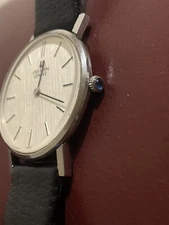 men’s 1970’s Universal Geneve ultra Slim dress watch #802109 Sold “As Is”