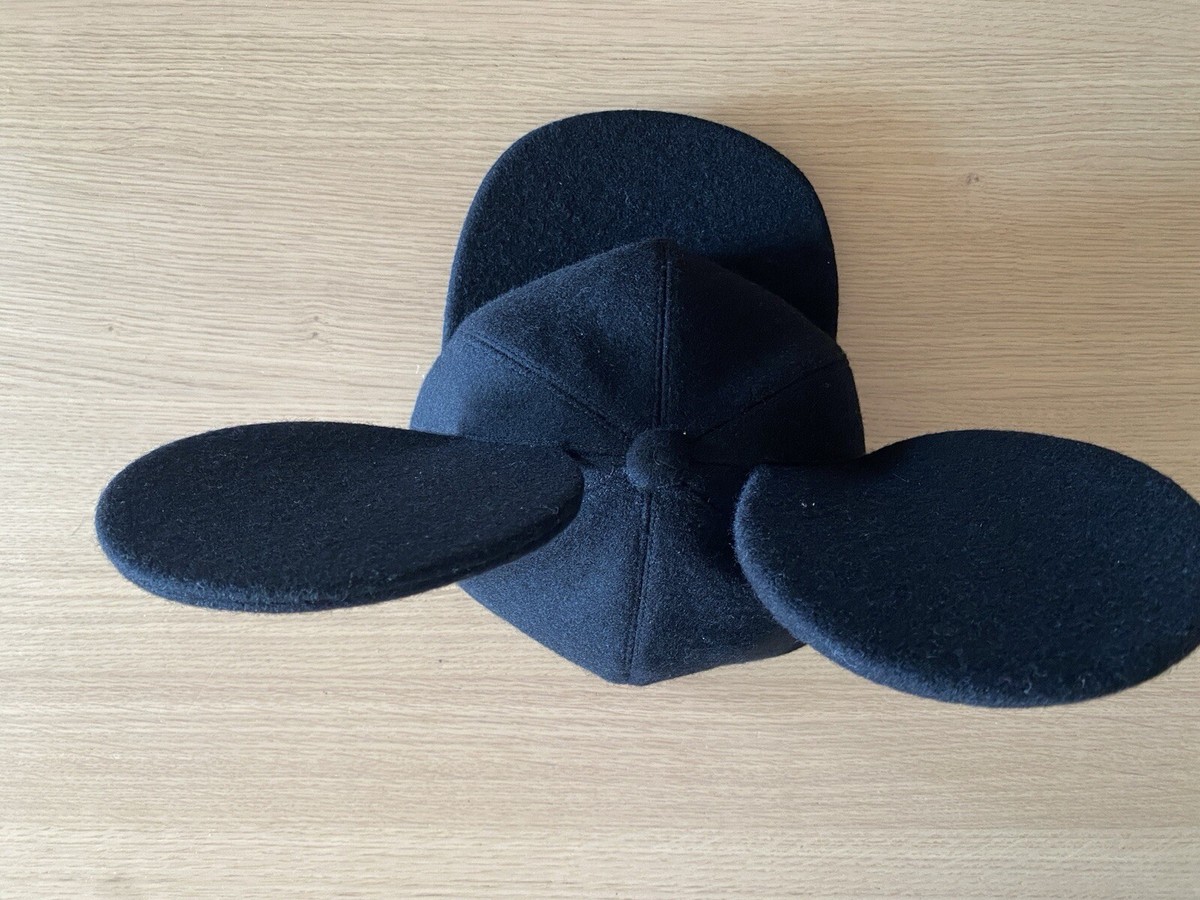 Comme Des Garcons Homme Plus AW13 Mickey Mouse Wool Baseball Cap