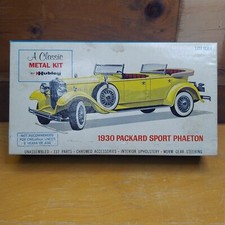 Hubley 1930 Packard Sport Phaeton 4859-600 Metal Model Kit 1962 Diecast Sealed