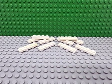 Lego 10 White 1x4 base plate NEW