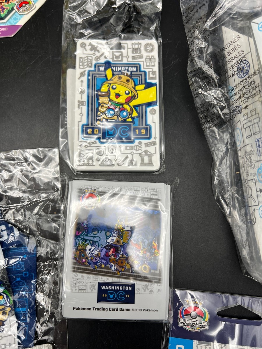 pokemon cards washington dc 2017/2019 Pokemon World Championships Memorabilia Lot of 12 NEW