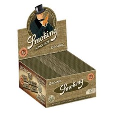 LONG PAPERS SMOKING KING SIZE SLIM BIO 100% CHANVRE BIO - BOÎTE DE 50 BROCHURES