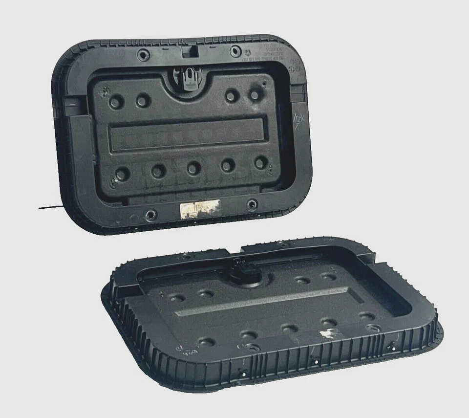 2009-2020 Dodge Journey 2nd Row Floor Storage Bin Lid Cover Black Pair OEM - Image 4 of 4