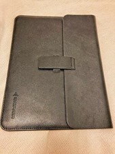 IPAD Sleeve, NEW,  Official EMBRAER amenity and Logo, Black Leather