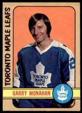 1972-73 O-PEE-CHEE GARRY MONAHAN TORONTO MAPLE LEAFS #207 MINT