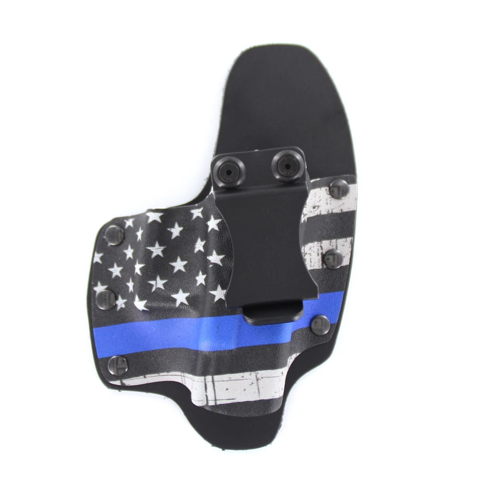 NT Hybrid IWB Holster - SW, Smith & Wesson Handguns - GRUNGE BLUE LINE - Imagem 2 de 4