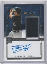 2024 Panini Impeccable Elegance SPENCER JONES Patch Autograph /99 Auto Yankees