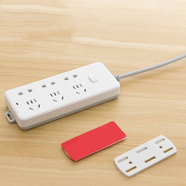 Wall Mounted Power Strip Fixator Power Strip Holder Stand Fixed Socket