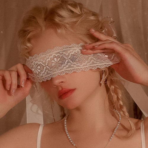 Eye Mask Lace Blindfold Couple Women Bondage Blinder Fancy Party Game Cospaly - Picture 11 of 27