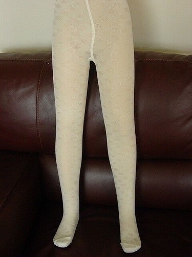 NUEVO CON ETIQUETAS Niñas Marfil Sólido Tacto Medias Niñas Patrón de Lunares 18m 3T 4/5 Dinamarca - Imagen 1 de 2