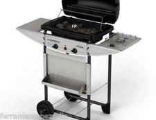 BARBECUE CAMPINGAZ A GAS PIETRA LAVICA EXPERT 2 DELUXE,BARBEQUE FORNELLO LATERAL