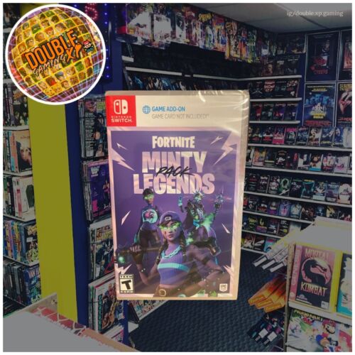 【NEW SEALED】 FORTNITE Minty Legends Pack 【Nintendo Switch GAME ADD-ON 】