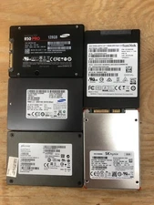 128GB SSD 2.5"  Solid State Drives mixed brands Price for 1 pc