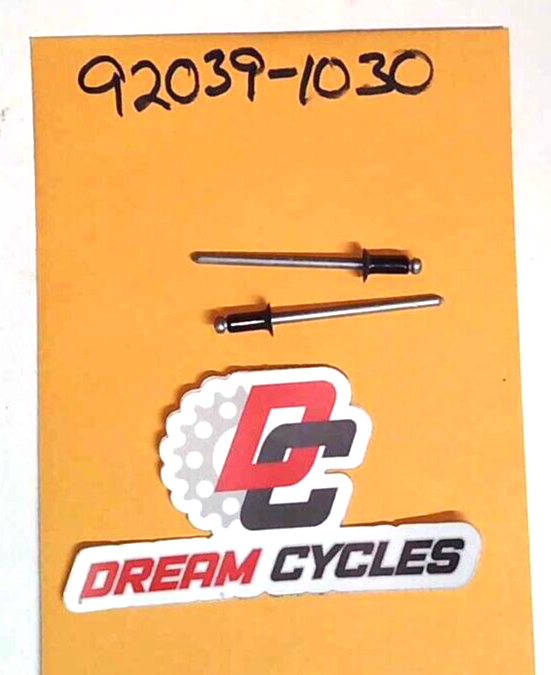 NOS KAWASAKI 1981-1984 BLIND RIVET (2) KZ1100/750 ZX750 92039-1030