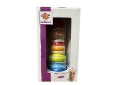 Eichhorn Kasper Stapelfigur Kinder Holzspielzeug Holz | ca. 17,5 cm | NEU & OVP