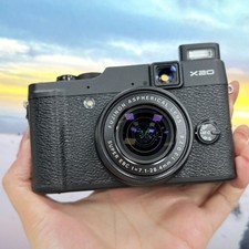 Fujifilm Fuji X Series X20 12.0MP 4x Optical Zoom Digital Camera Black Tested