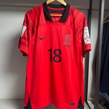 2022-24 South Korea Home 18. Kangin Lee Football Shirt Soccer Jersey DN0712-679