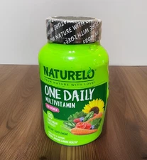 NATURELO One Daily Multivitamin for Women - 120 Capsules - 2026 Expiration