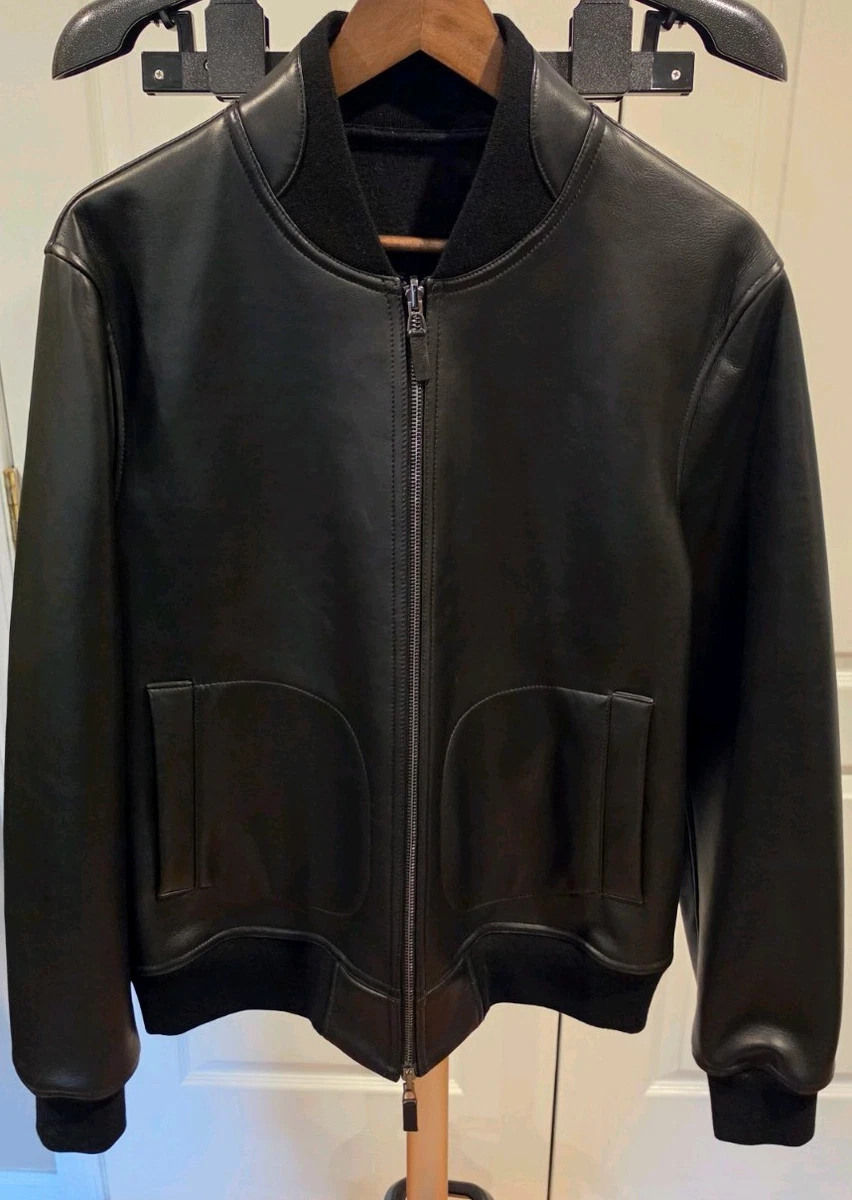 2006s archive EMPORIO ARMANI レザージャケット Emporio Armani Leather Outer Shell Jackets for Men for Sale | Shop