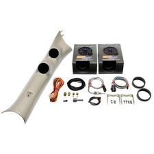 Glowshift Tinted Boost1500f Egt Gauges Taupe Dual Pod Fits 10-18 Ram Cummins Glowshift Tinted Boost1500f Egt Gauges Taupe Dual Pod Fits 10-18 Ram Cummins