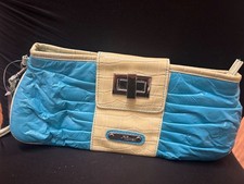 BNWT JANE NORMAN “Y2K” BLUE CLUTCH BAG- CG A19