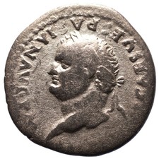 SCARCE Titus AR Denarius 79 AD Roman Empire RIC 41