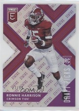2018 Panini Elite Draft Picks Status Purple Die-Cut 27/99 Ronnie Harrison 11pj