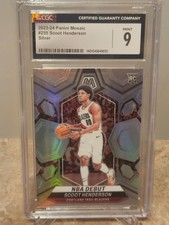 2023-24 Panini Mosaic NBA Debut Scoot Henderson #255 Silver (RC) CGC Mint 9