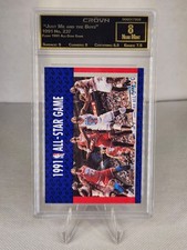 1991-92 Fleer 1991 All-Star Game Michael Jordan, Magic Johnson, David Robinson