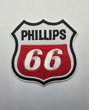 Phillips 66 logo (iron on) embroidered patch