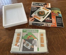1979 Vtg Tiger Toys Computer New In Box Baseball Electronic Tabletop Game