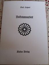 Volkstumsarbeit - Karl Leipert - Heft
