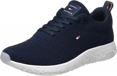 Tommy Hilfiger Men's Runner Sneaker Corporate Knit Rib Runner Athletic Shoes # NEW
