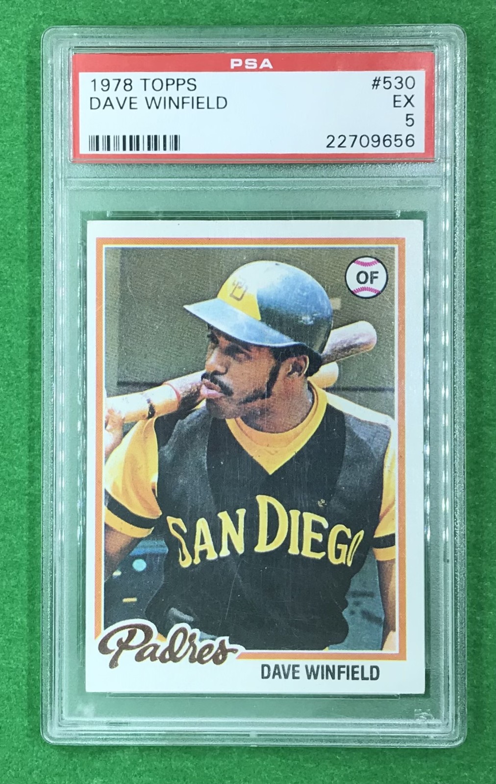 1978 Topps Dave Winfield #530 - Graded PSA 5 EX - San Diego Padres - HOF